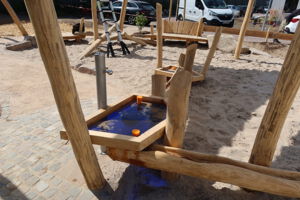 Spielplatz im Großprojekt